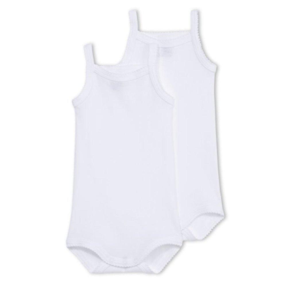 Strappy Onesie x2 - White